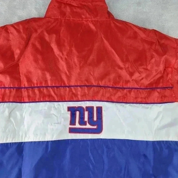 NFL New York Giant Fulk Zip Windbreaker Jacket Sz M - Picture 8 of 10